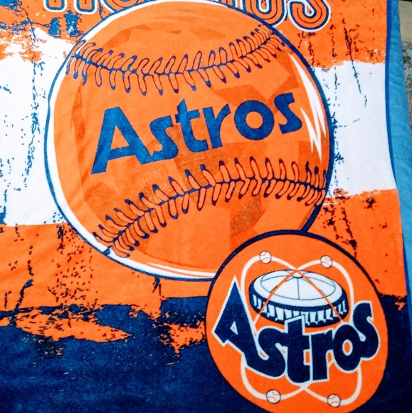 ⚾Vintage Houston Astros Throw Blanket⚾ - Picture 2 of 3